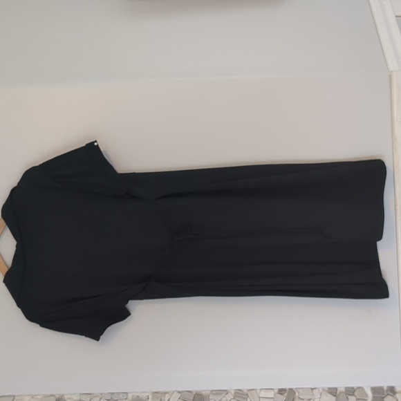 Clear Water Bay Dress Women's 3XL Plus Classy Pullover Comfy Black Matrix Biker - Picture 6 of 9